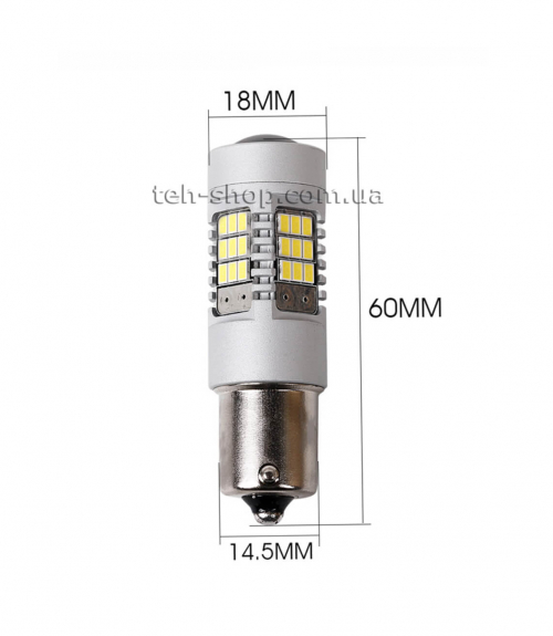 Светодиодная Led лампа Carex 1156/P21W для поворота Светодиодная Led лампа Carex 1156/P21W для поворота