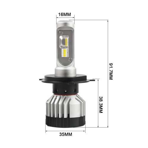 Светодиодная автомобильная Led лампа головного света Carex F18/H4 Светодиодная автомобильная Led лампа головного света Carex F18/H4